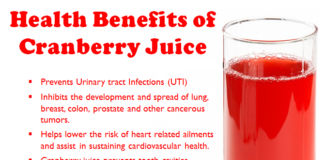 Health Benefits Of Cranberry Juice