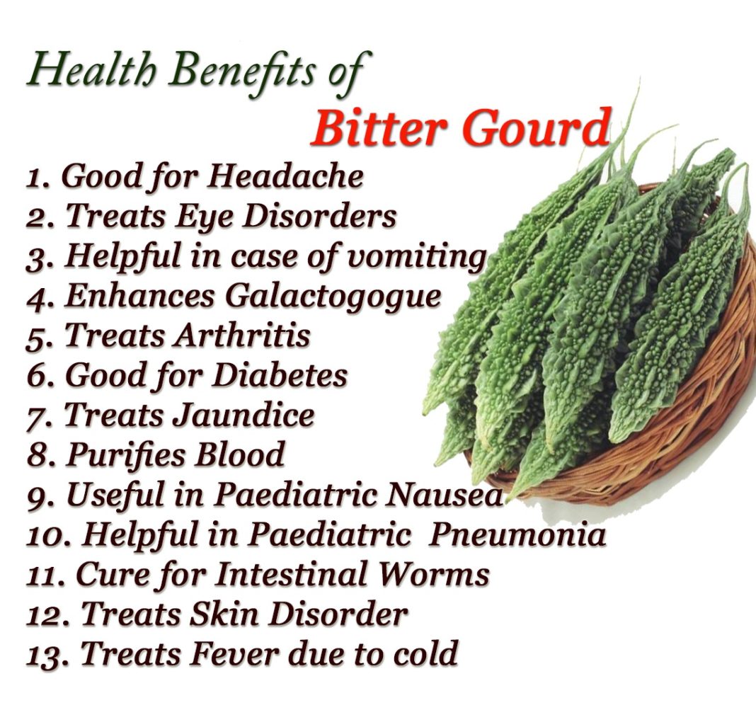 14 Effective Benefits of Bitter Gourd My Health Only