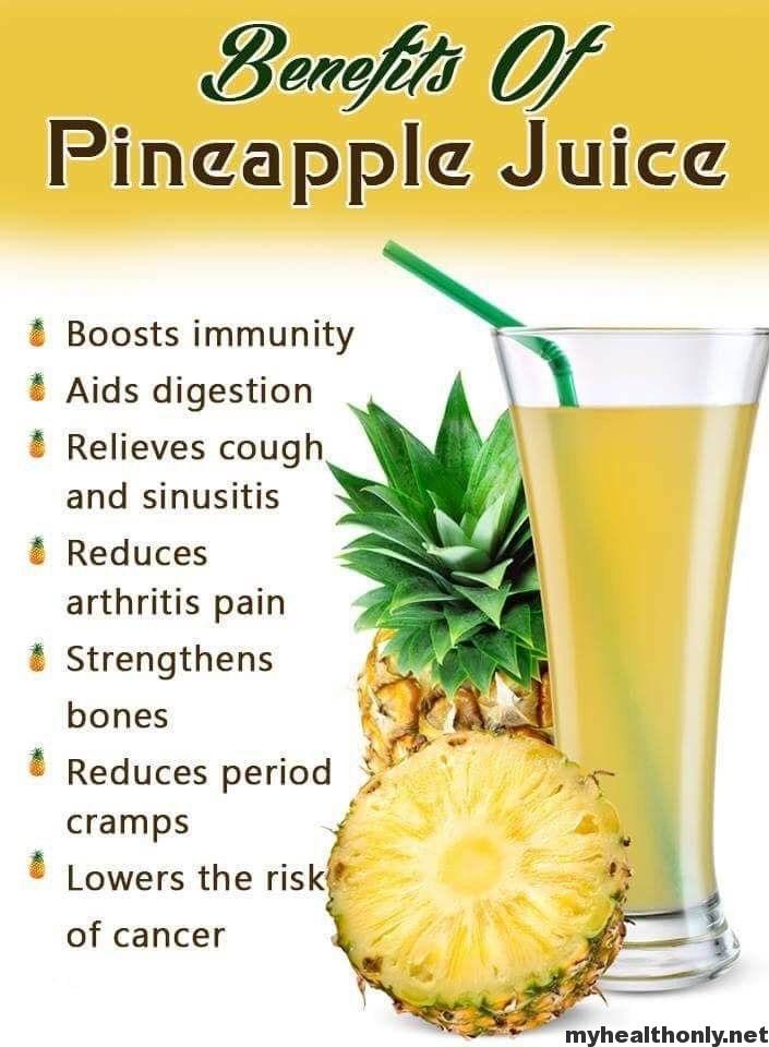 12 Proven Benefits of Pineapple Juice, You must to know My Health Only