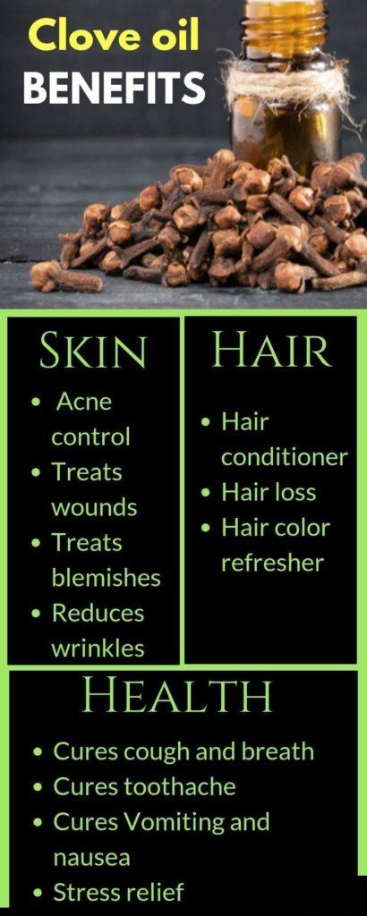 Benefits of cloves oil for skin