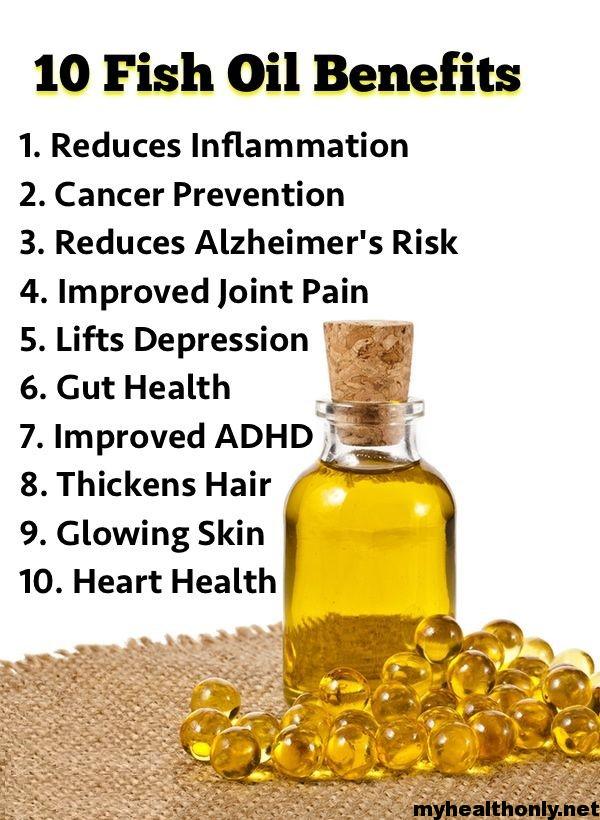 21 Best Health Benefits of Fish Oil, You must to know - My Health Only