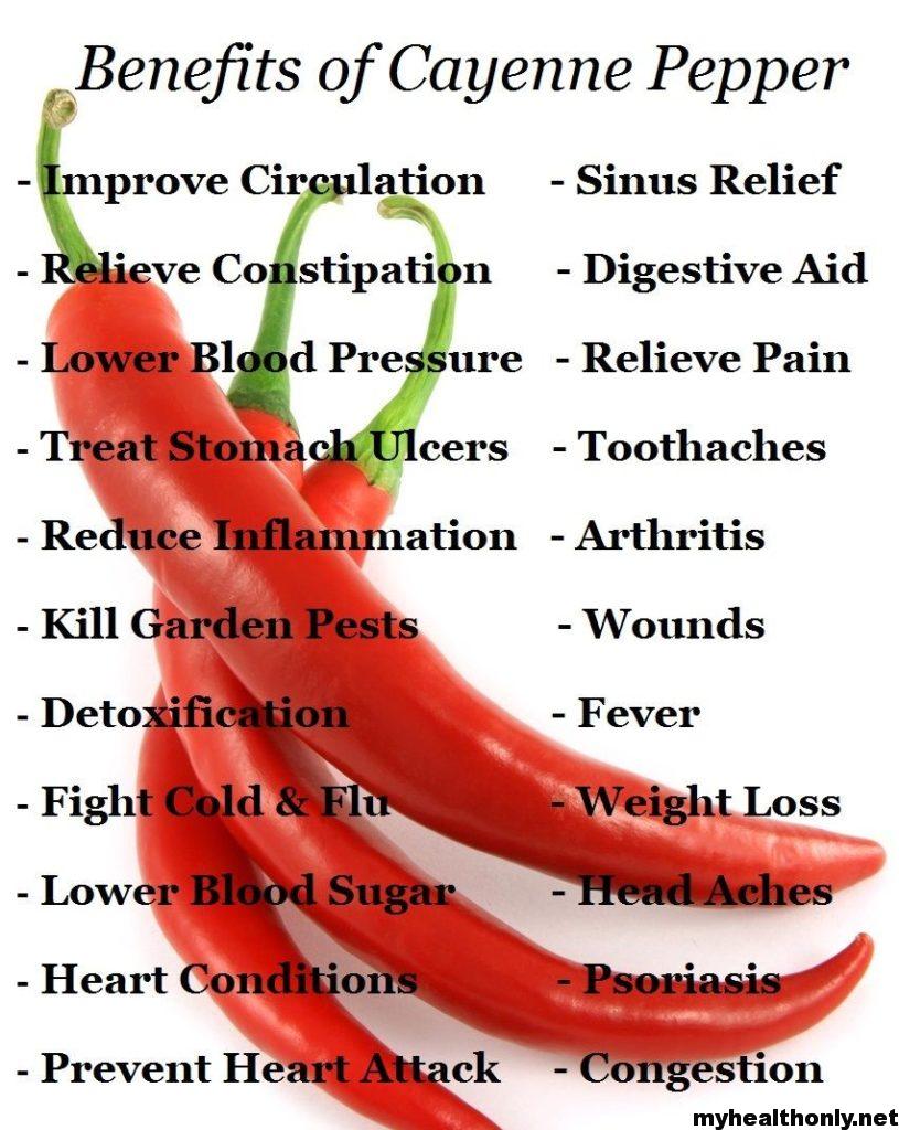Benefits of Cayenne Pepper