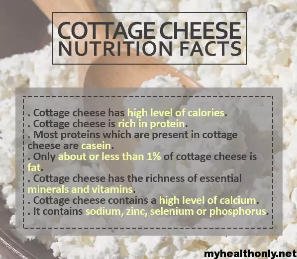 COTTAGE CHEESE NUTRITION FACTS