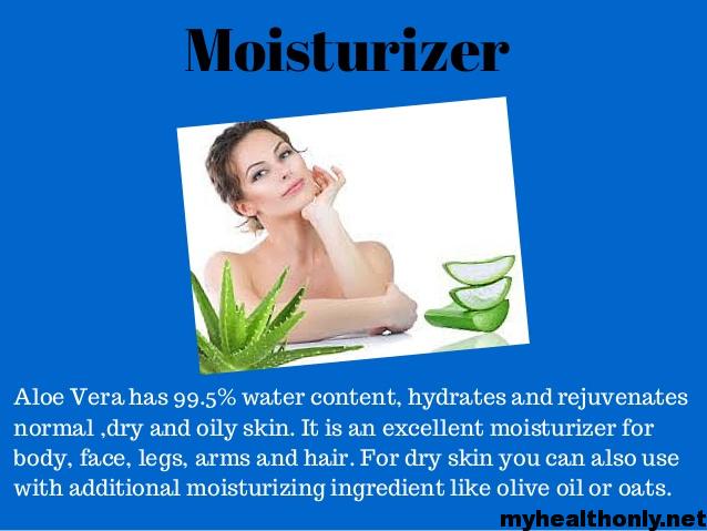 Benefits of moisturizer