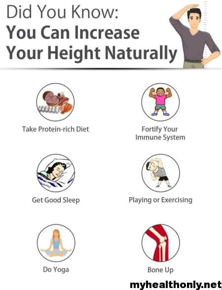 How to increase height naturally