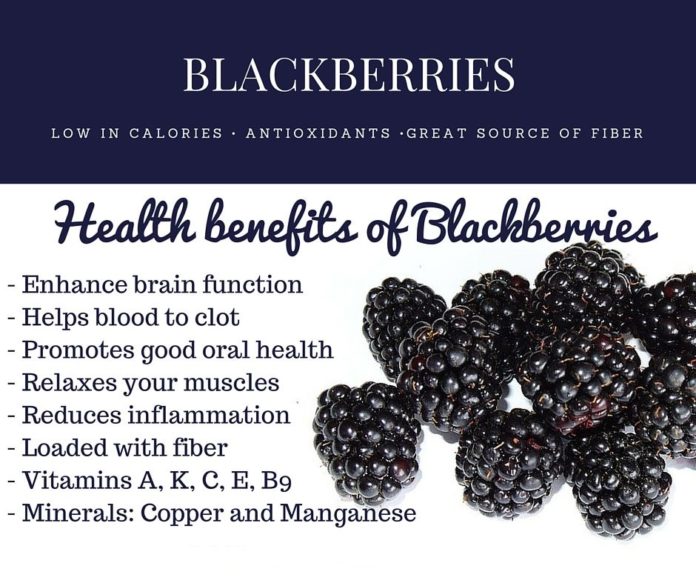 Benefits of blackberries