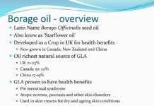 Great Benefits of Borage Oil.. Benefits of borage oil