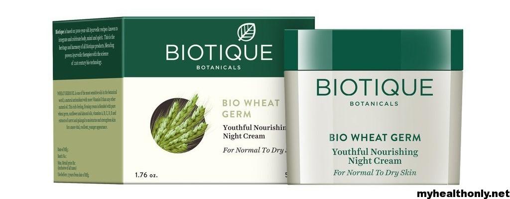 Biotique Bio Wheat Germ Youthful Nourishing Night Cream 