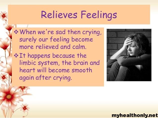 Benefits of Crying