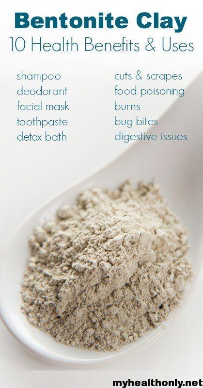 Health Benefits of Bentonite Clay