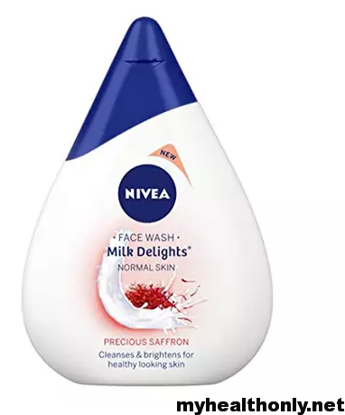 Best Face Wash - Nivea Face Wash, Milk Delights Precious Saffron, Normal Skin