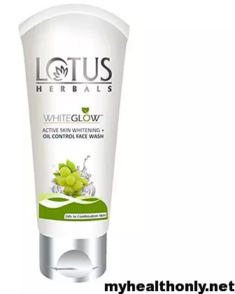 Best Face Wash - Lotus Herbals White Glow Active Skin Whitening and Oil Control Face Wash