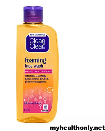 Best Face Wash - Clean and clear foaming face wash