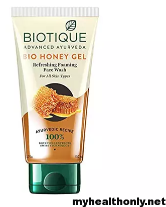 Best Face Wash -  Biotique Bio Honey Gel Refreshing Foaming Face Wash