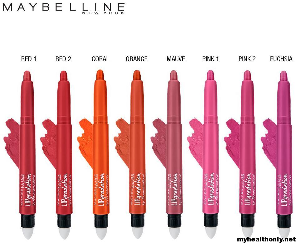 Best Lipstick Brands - Maybelline New York Lip Gradation Lipstick