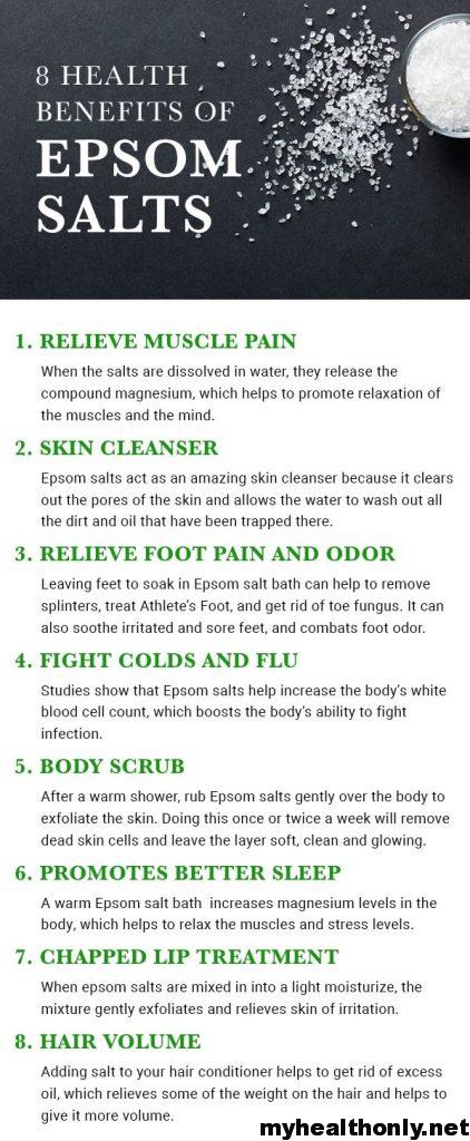 Health Benefits of Epsom Salt