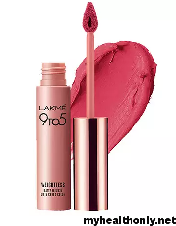 Best Lakme Lipstick - Lakme 9 to 5 Weightless Mousse Lip & Cheek Color