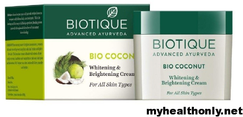 Biotique Bio Coconut Whitening & Brightening Cream - Best Creams For Dark Spots
