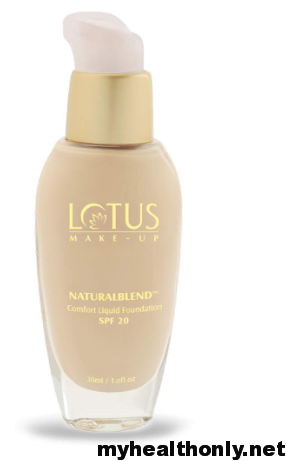 Best Foundation - Lotus Herbals Naturalblend Comfort Liquid Foundation