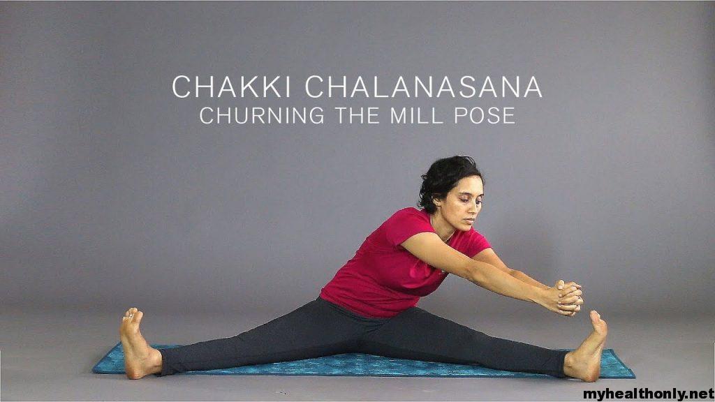 Chakki Chalanasana yoga to reduce belly fat