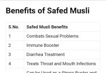 Health Benefits of Safed Musli