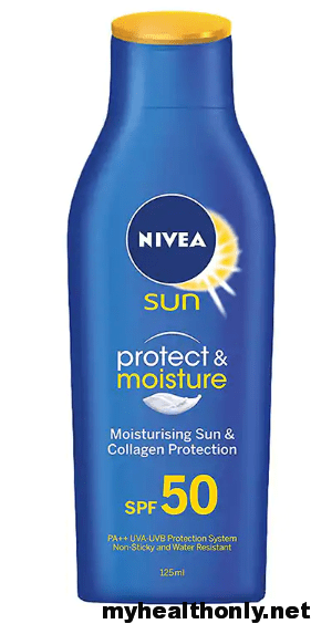 Best Sunscreens - Nivea Moisturizing Sun Lotion, SPF-50
