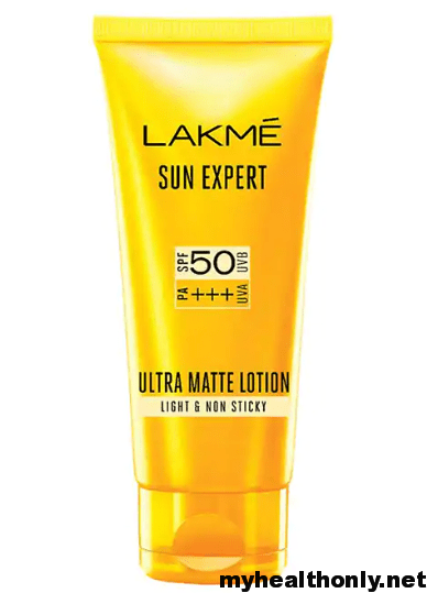 Best Sunscreens - Lakme Sun Expert Ultra Matte SPF 50 Gel Sunscreen