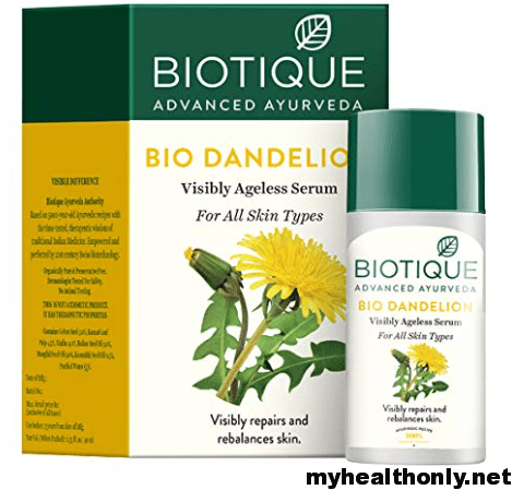 Best Anti Aging Serum - Biotique Bio Dandelion Visibly Ageless Serum