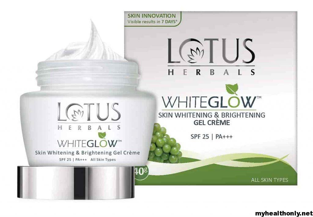 Best Skin Lightening Creams - Lotus Herbals Whiteglow Skin Whitening and Brightening Gel Cream