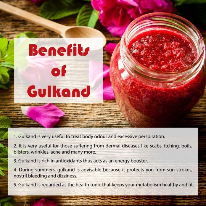 Health Benefits of Gulkand