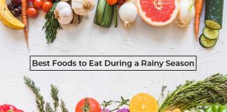 Healthy Diet for Monsoon Season