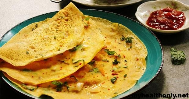 Moong Dal Chilla, Chhattisgarh - Healthy Breakfast Recipes
