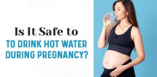 Pregnant women can drink hot water