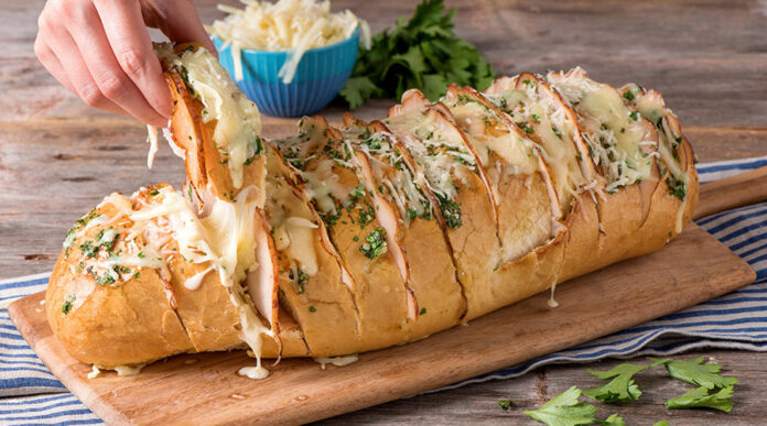 Delicious cheese chicken bread recipe: A savory blend of tender chicken, melted cheese, and warm bread. Perfect for a cozy meal or appetizer!
