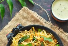 Sevai Recipe: Step-by-step guide to making traditional South Indian sevai, a delicious and light rice noodle dish.